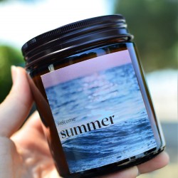 "Summer" scented candle