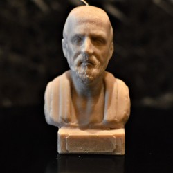 Hippocrates candle (grey)