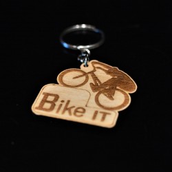 "BikeIT" keychain