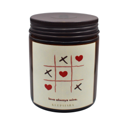 SCENTED CANDLE "LOVE ALWAYS WINS"