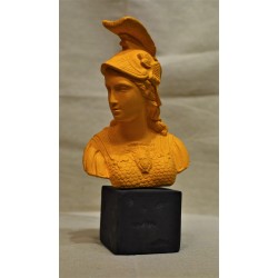 BUST OF ATHENA YELLOW