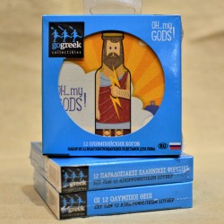 COASTERS OH MY GODS (SET OF 12 PIECES) - RUSSIAN