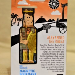 MAGNETIC BOOKMARK-ALEXANDER THE GREAT